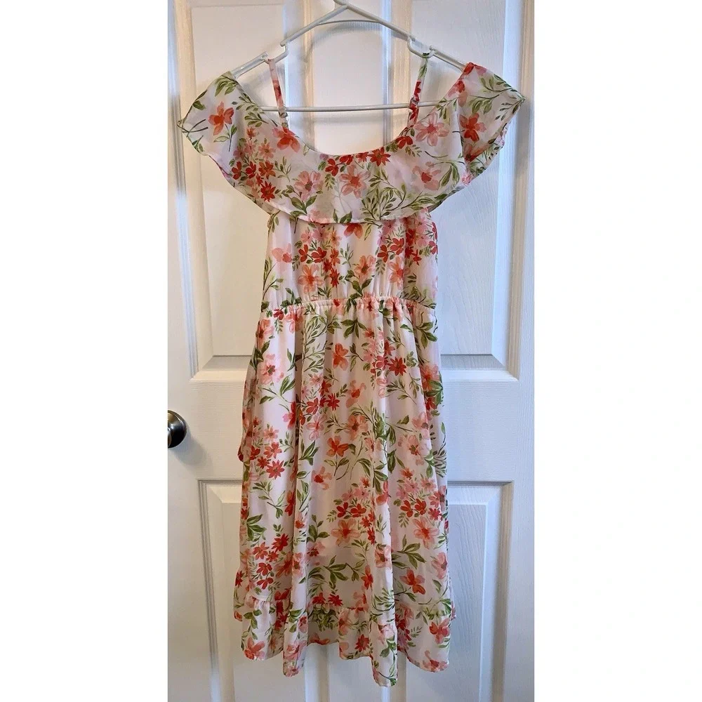 Children's Place‎ Floral Dress Size Large 10/12 - Picture 2 of 3